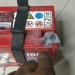 charging a motorcycle battery with a battery charger