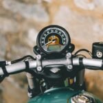 handlebars on a motorcycle