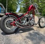 1954 Harley Davidson Panhead Chopper.